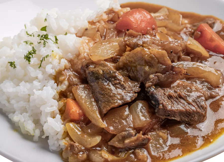 山寅 牛カレー
